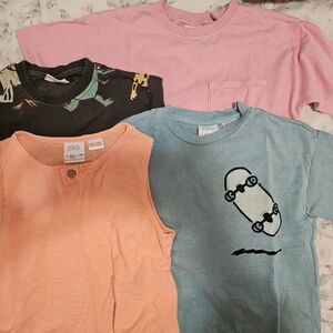 Zara 3-4 years t-shirts